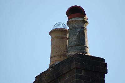 Chimney cowl by James the chimney sweep of Crowborough